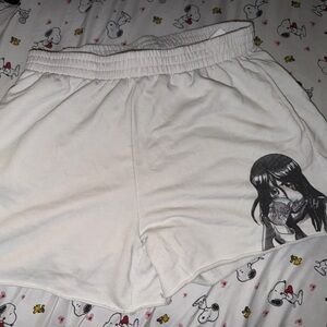 Billie Eilish rare 2023 H&M White Shorts